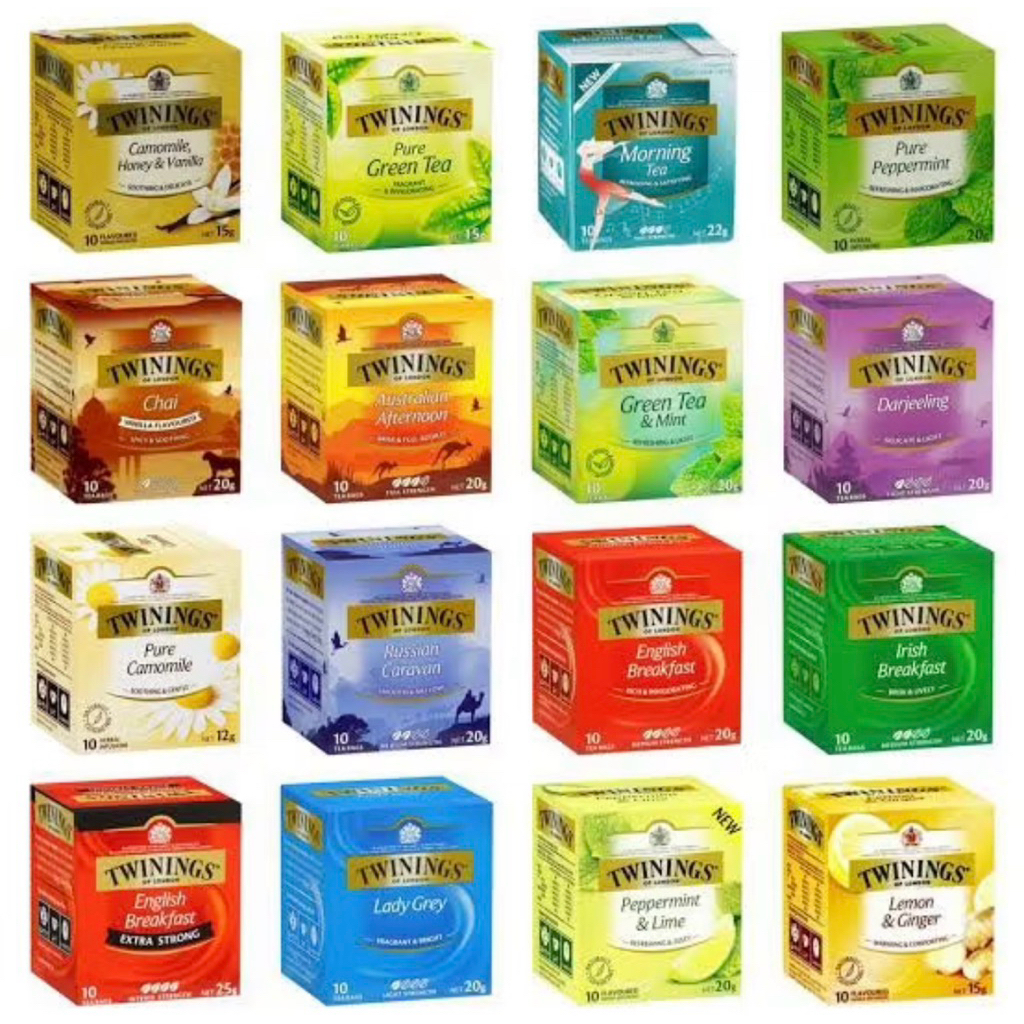 

Twinings Tea Original ( 1box isi 10 sachets) / Ready Stock