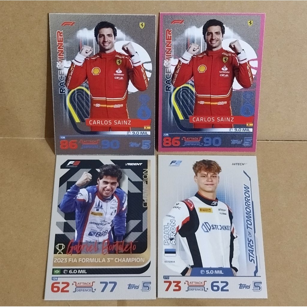Kartu F1 Topps Turbo Attax 2024