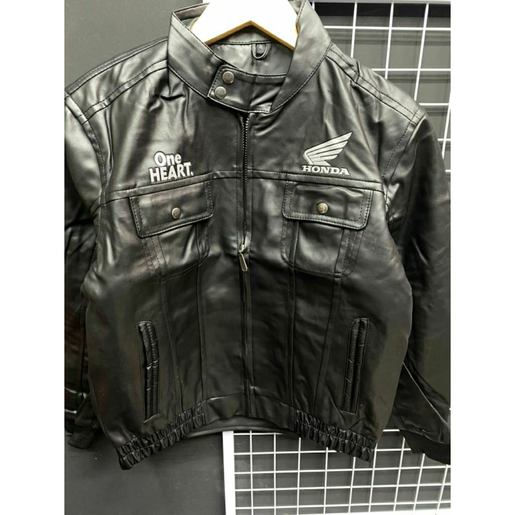JAKET PREMIUM VARIO FULL HITAM CBS ISS ORI AHM HONDA SIZE XL LIMIT EDITION