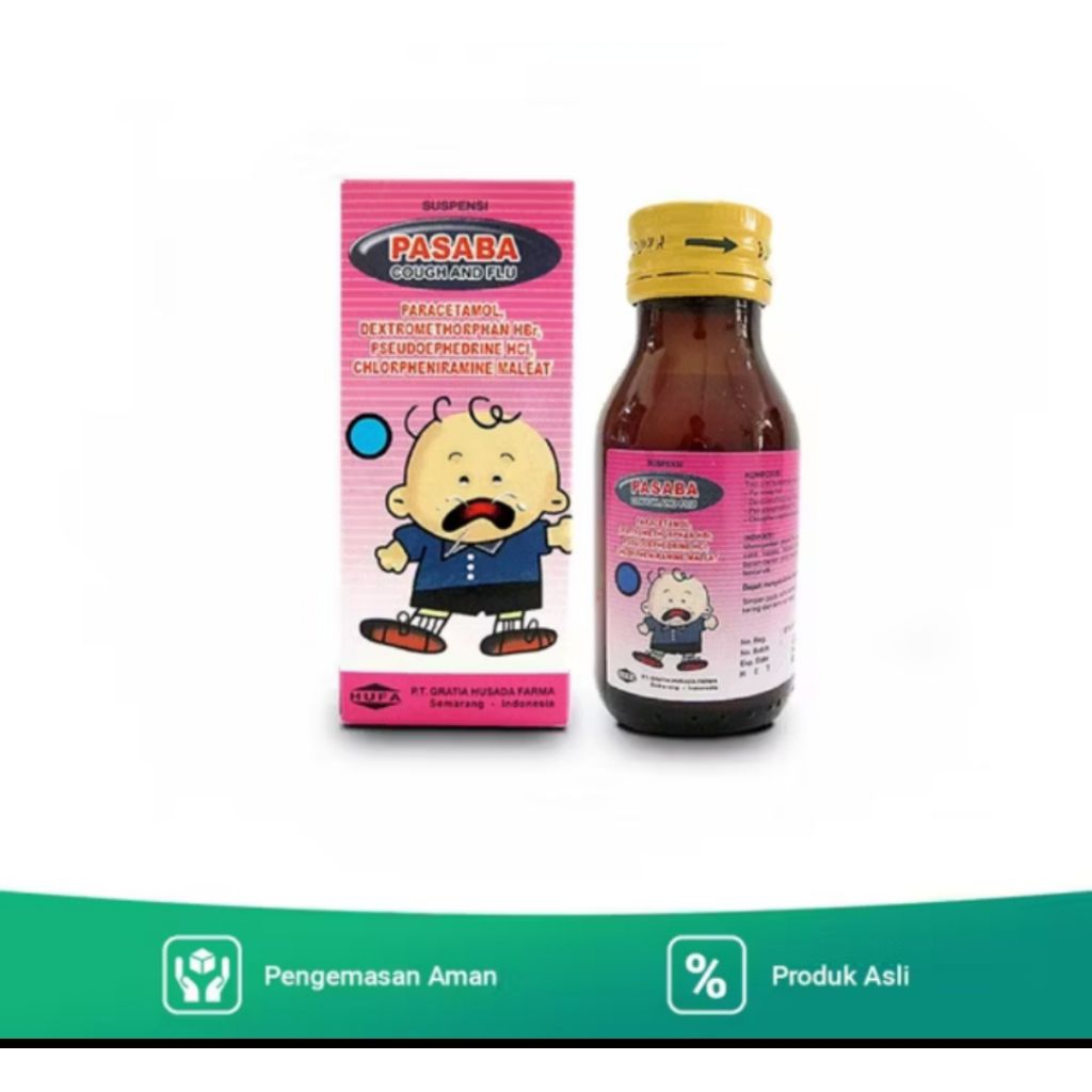 

PASABA FLU BATUK , SIRUP 60 ML