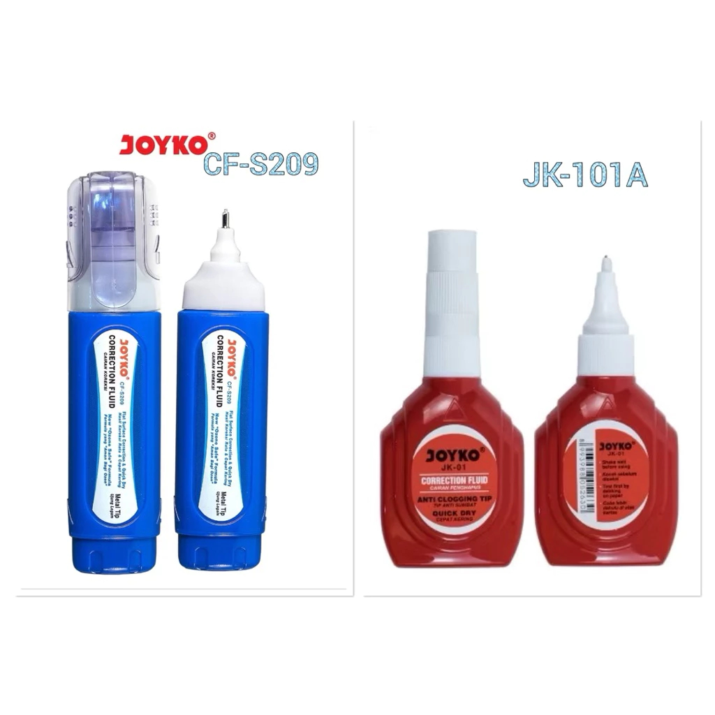 

( BISA COD ) Tipe X Koreksi Penghapus Cair Joyko CF-S209 dan JK-101A Cod