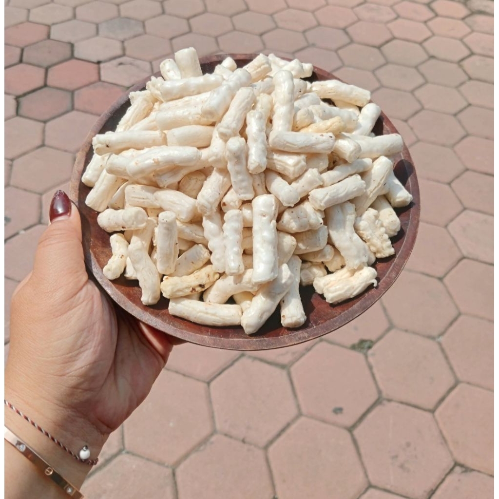 

krupuk tongkol original asin gurih rasa ikan tongkol 200 gram