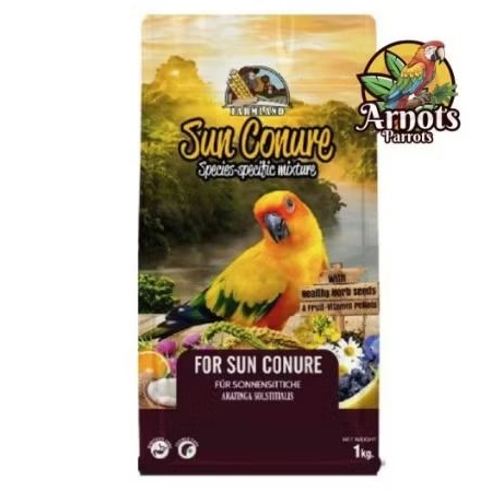 FARMLAND SUN CONURE 1 KG MAKANAN BURUNG SUN CONURE SC PARROT
