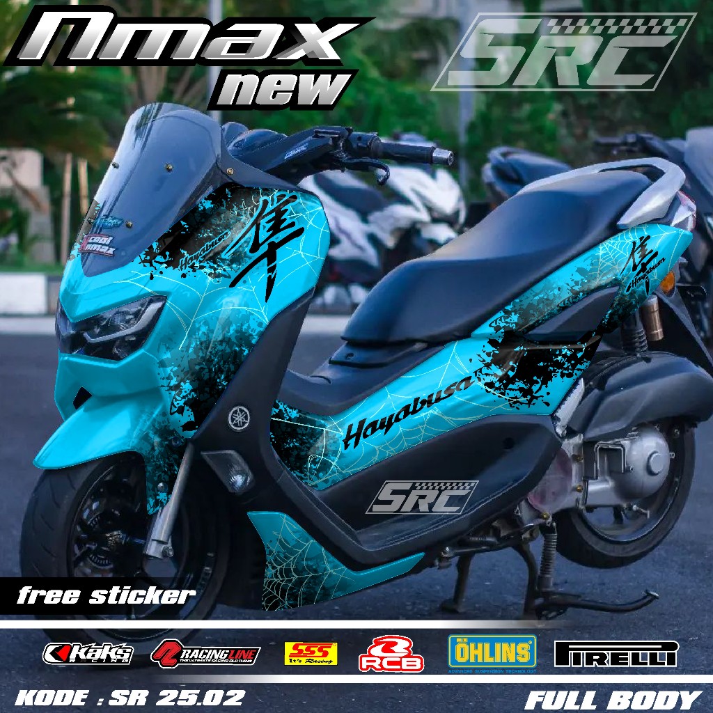 COD Decal Sticker Full Body All New Nmax Tahun 2020 2021 2022 2023 2024 Sticker Full Body Nmax New M