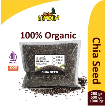 

Suur Lemoen Borneo - Biji Chia Seed 250gram - 500gram