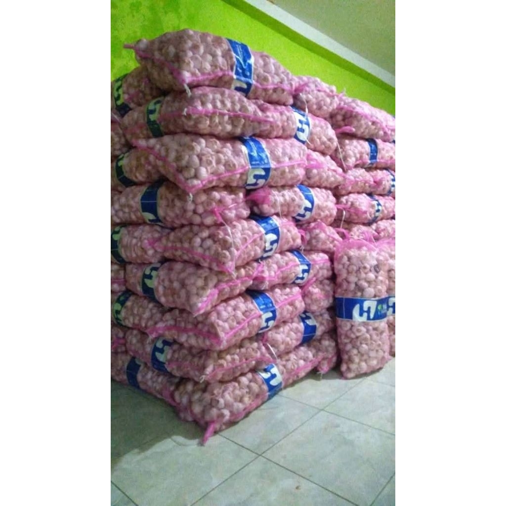 

BAWANG PUTIH KEMASAN 1 KG