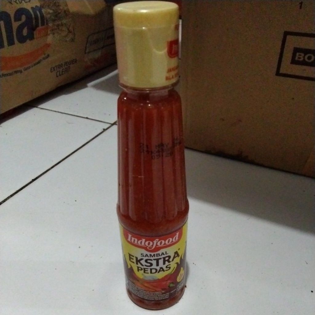 

Indofood sambal extra pedas 135ml
