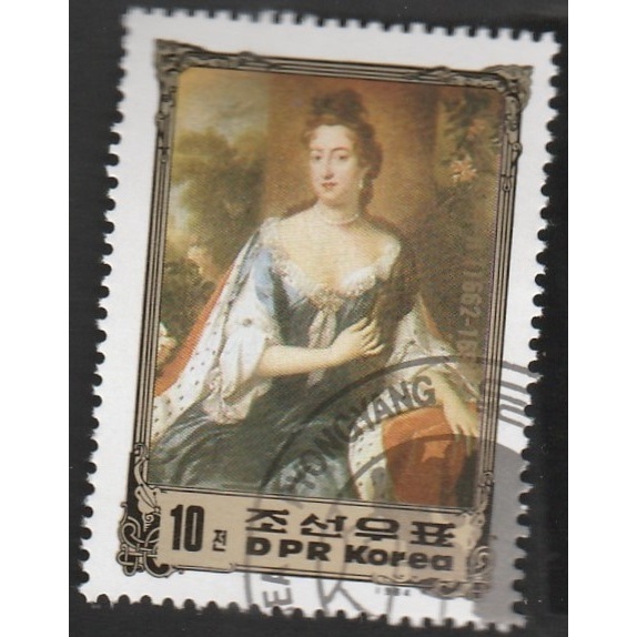 

A 12715 SATU BUAH PRANGKO KOREA TEMA QUEEN MARY II 1662-1694 DENGAN KONDISI SUDAH ADA CAP