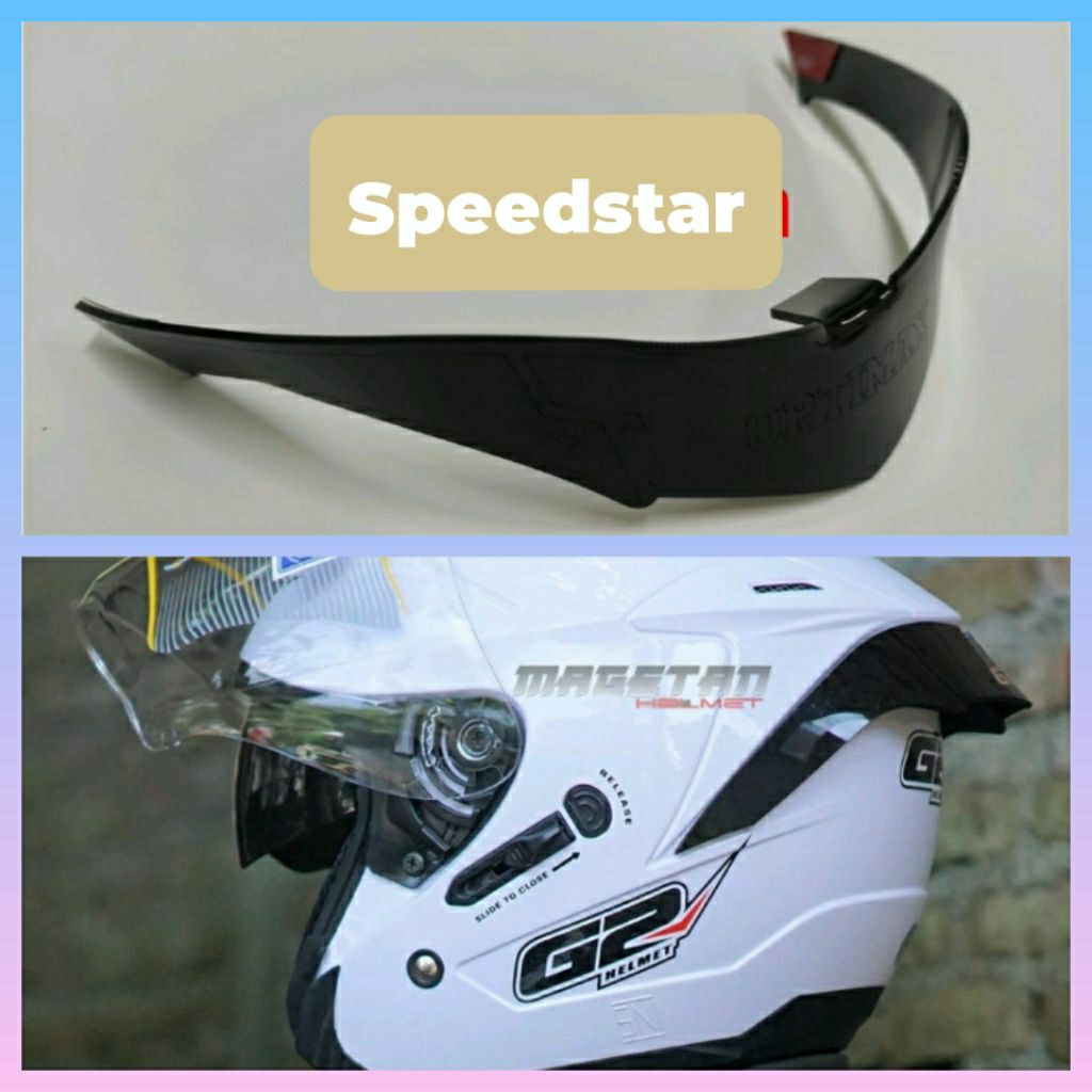 spoiler helm g2 optimak/spoiler helm optimak/spoiler helm