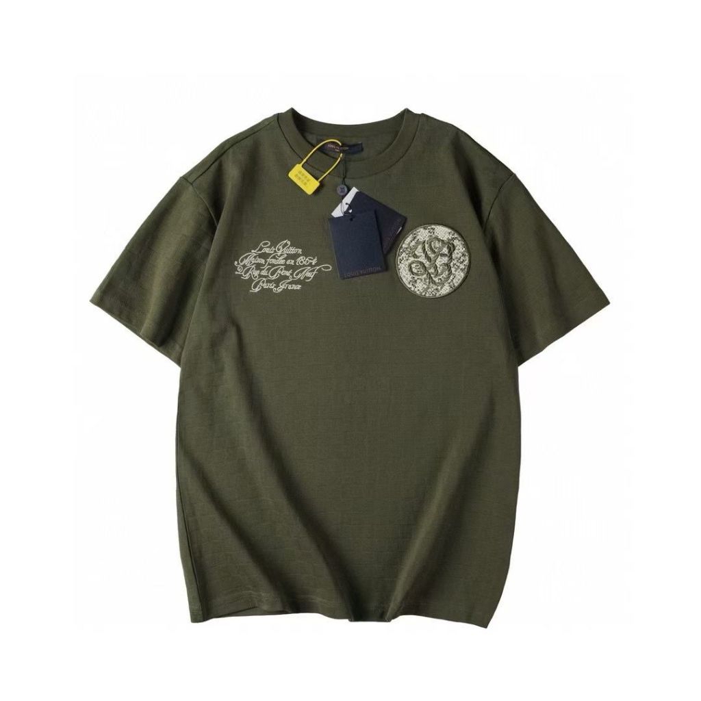 Baju Kaos Pria T shirt Damier