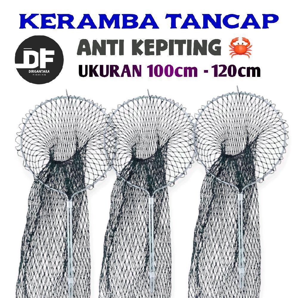 Kerumbu Keramba Koja Korang Tancap Hasil Tangkapan Ikan Panjang 120Cm 100Cm