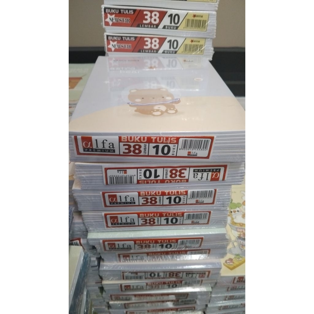 

buku Alfa Star Premium isi 38
