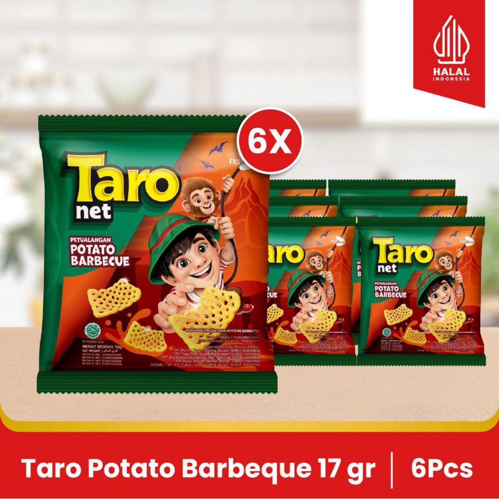 

Paket Bundling - Taro - Barbeque - 17gr - 6pcs