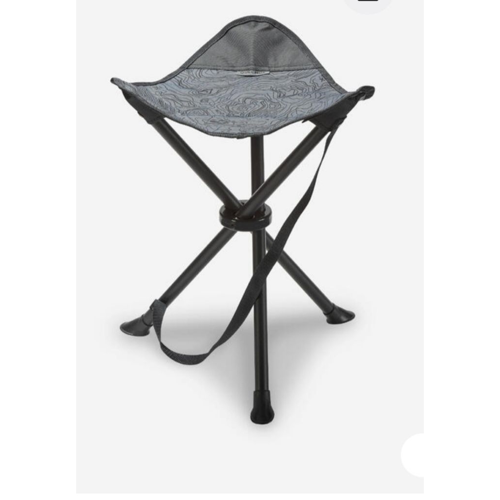 Kursi lipat grey tripot quechua kursi camping bangku lipat kursi mancing