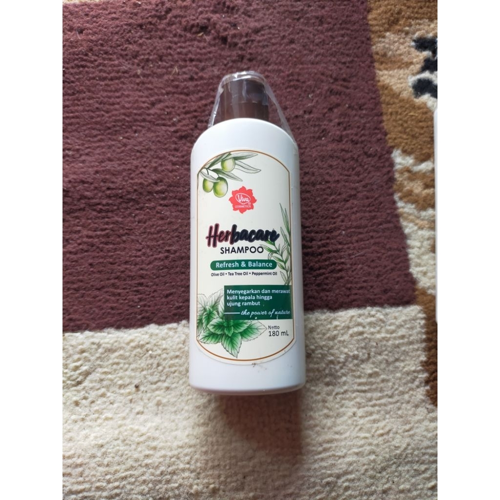 VIVA COSMETICS/ HERBACARE Shampo/ORI/BPOM/produk lokal