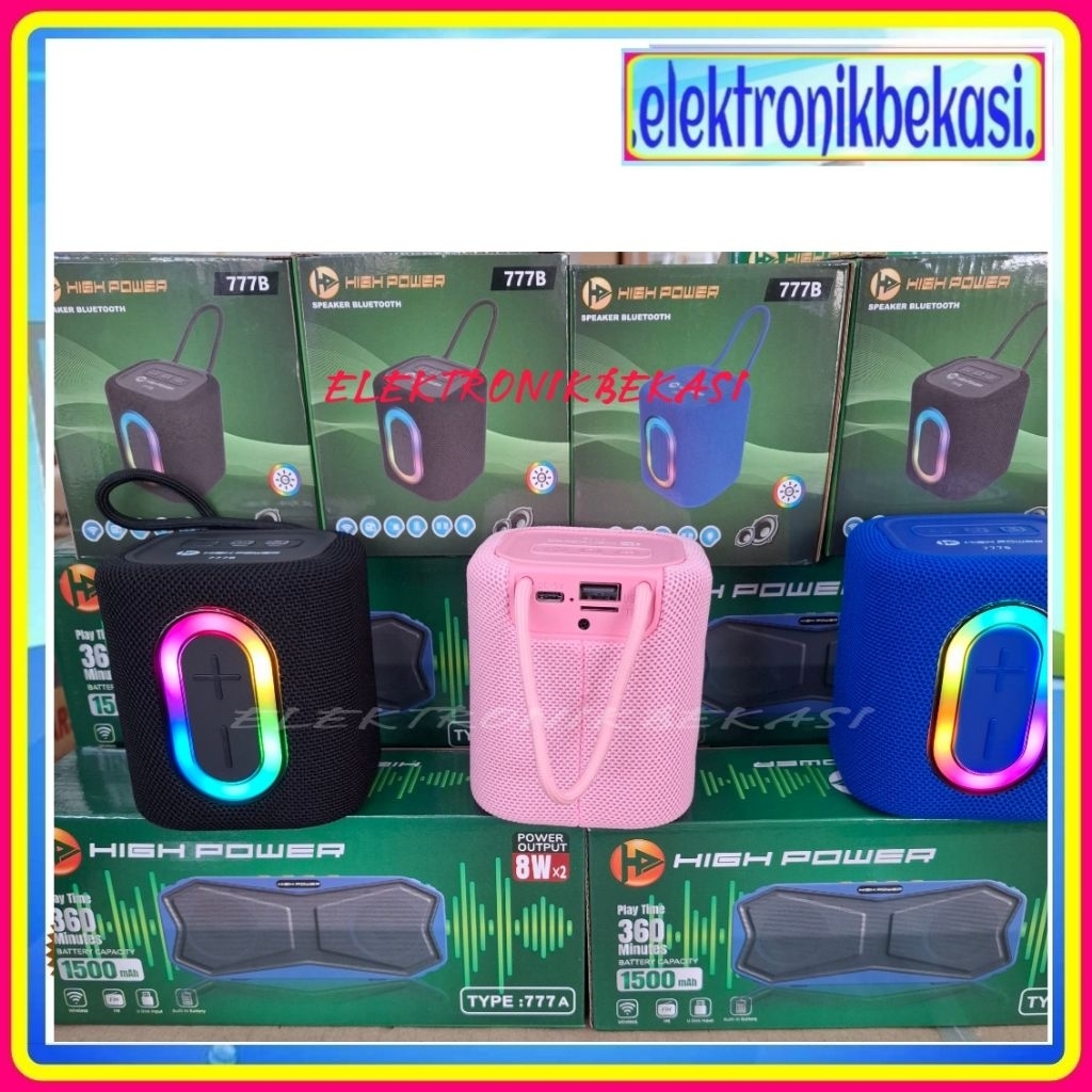 SPEAKER MINI HIGH POWER / SPEAKER MINI BLUETOOTH HIGH POWER / SPEAKER BLUETOOTH HIGH POWER 777