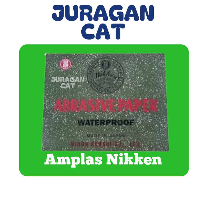 Amplas Nikken Grit Nomor 80-3000