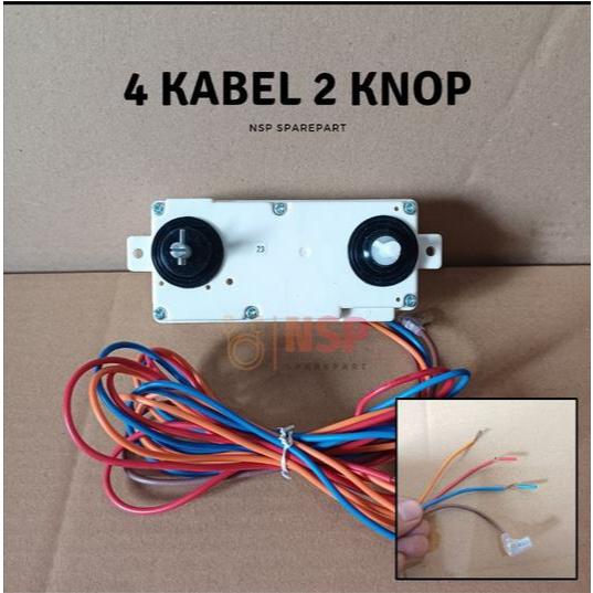 timer mesin cuci lg 2 tabung original