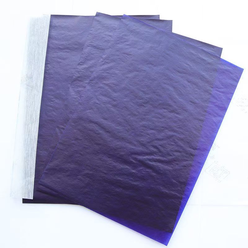 

Copying carbon paper, black penalty copy, 16k, white edges, not stained hands, small A4 stepping on the printing of words