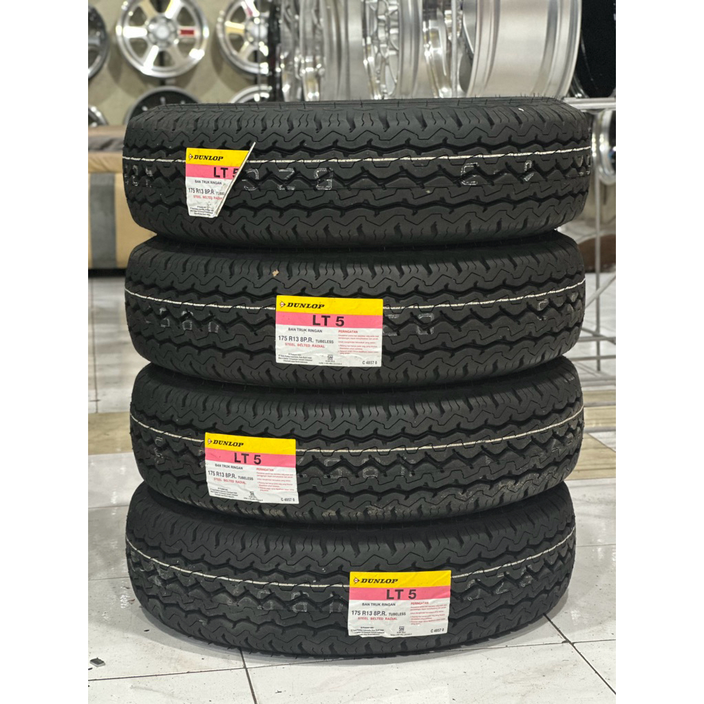 Ban 175 R13 LT Dunlop LT5 Kondisi Baru