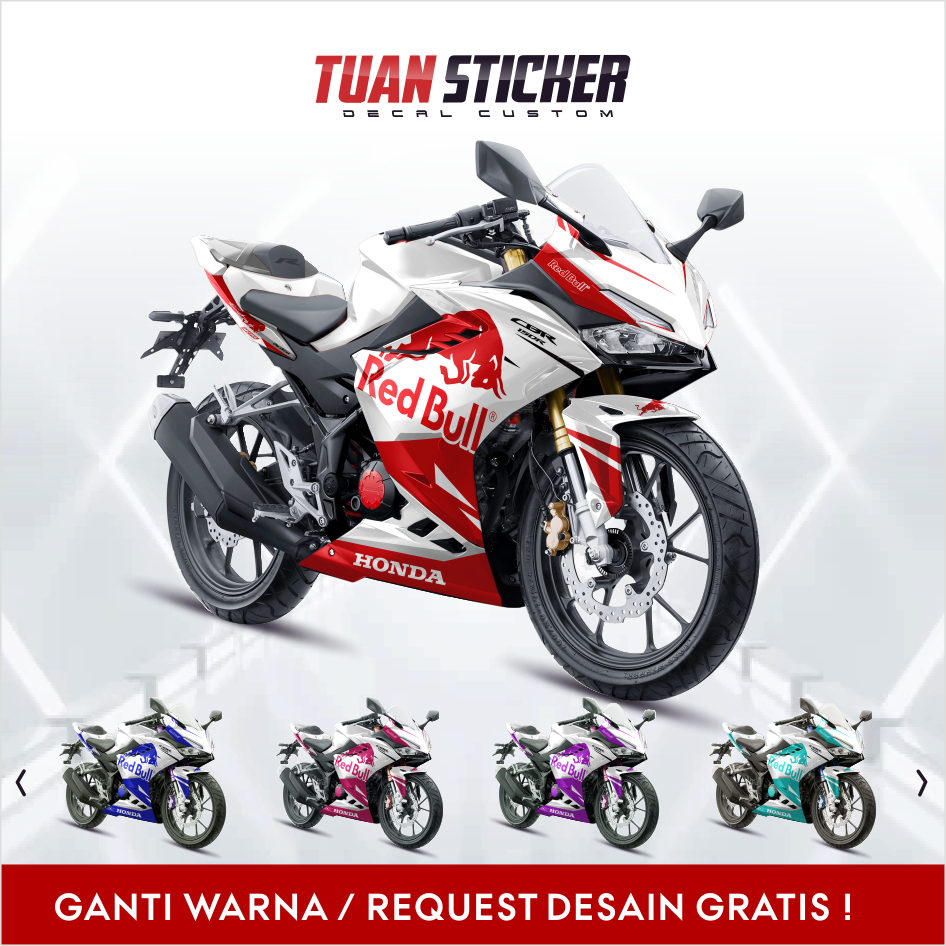 Decal motor Cbr 150r Full Body Stiker Variasi CBR150R 2022 2023 2024 2025 Fullbody series tigabelas