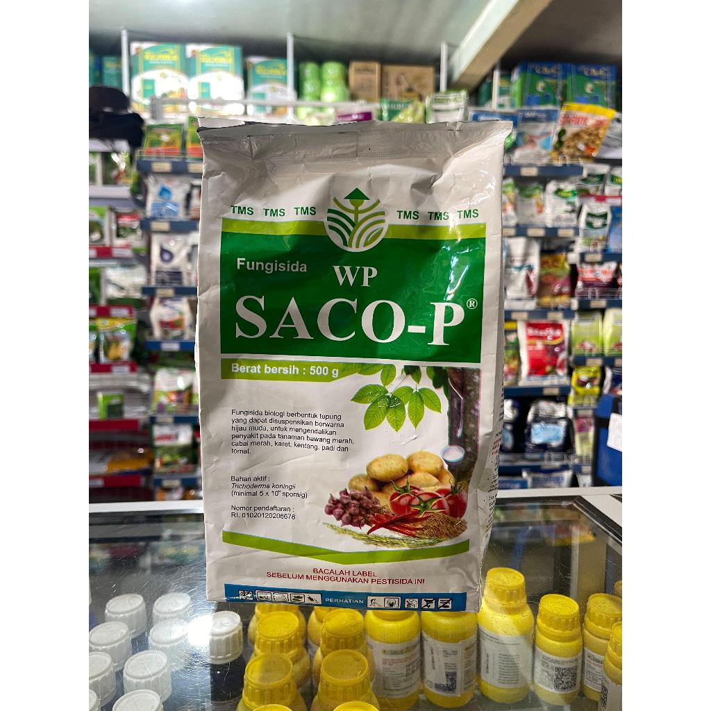 SACO-P 500 GR FUNGISIDA BIOLOGI TRICHODERMA