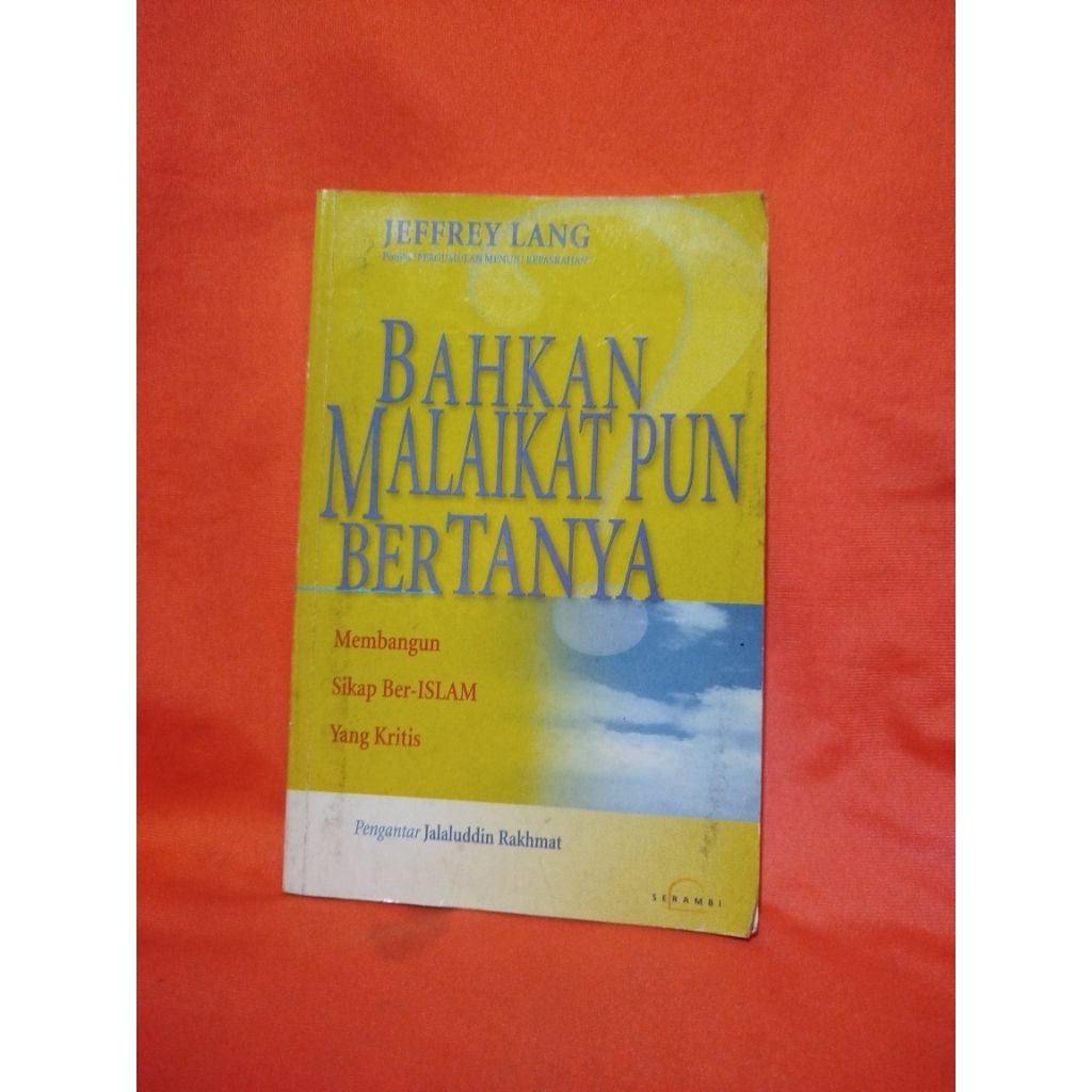 buku bahkan malaikat pun bertanya oleh jeffrey lang