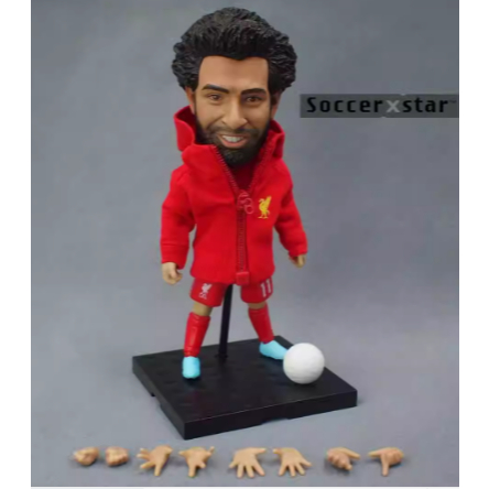 Salah, Ronaldo, Messi, Dibala, Rambape, Beckham, Boneka Tentara, Mainan Fashion, Ulang Tahun, Hadiah