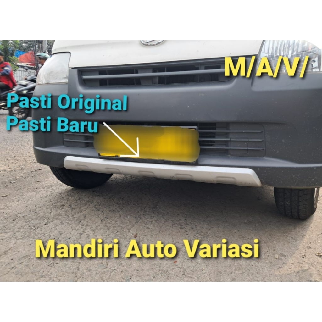 Front Lower Bumper Grand Max Garnish Bumper Depan Grand Max Lips Bumper Depan Grand Max