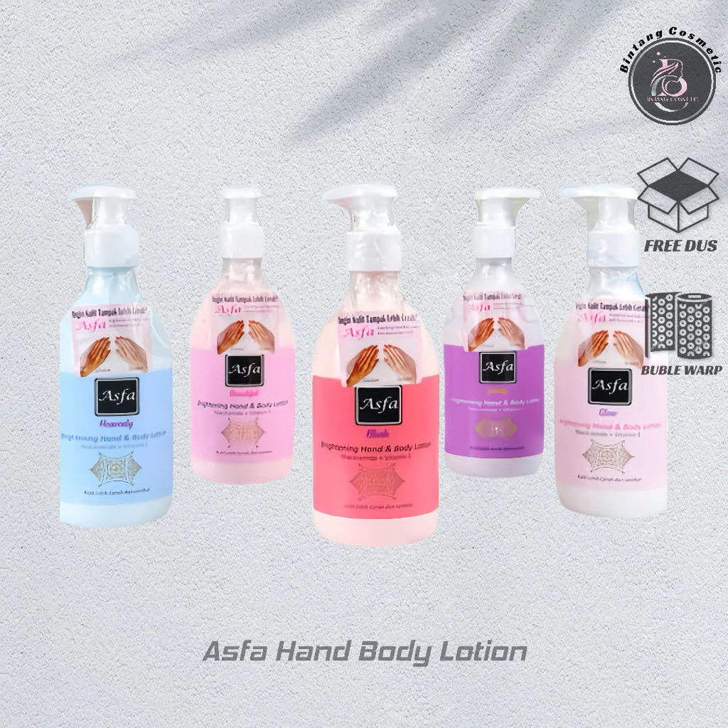 Asfa Brightening Hand & Body Lotion 300 ml , Hand & Body Asfa