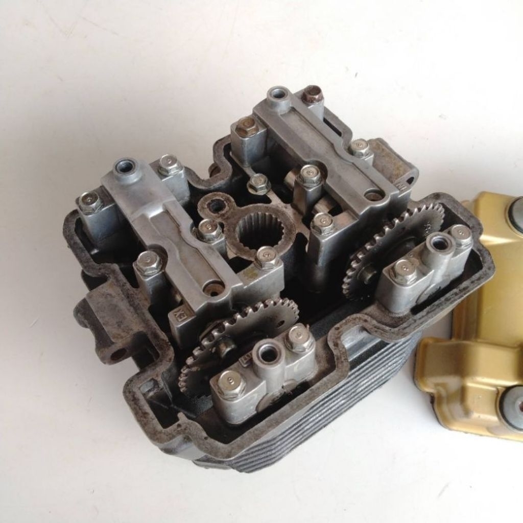 Blok Head Blok Cylinder Full Isi Suzuki Satria Fu 150 Original Cabutan