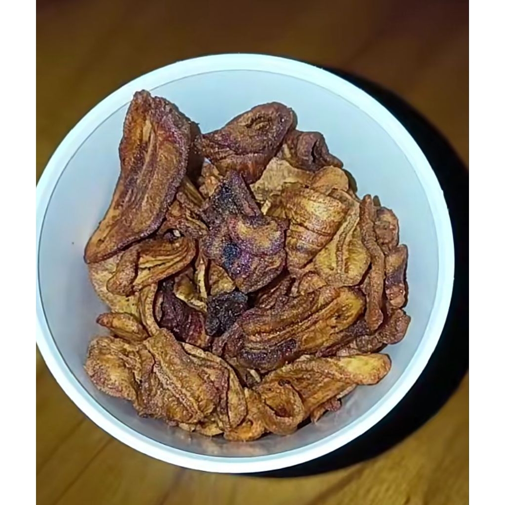 

kripik pisang kriuk manis alami tanpa gula 250 gr