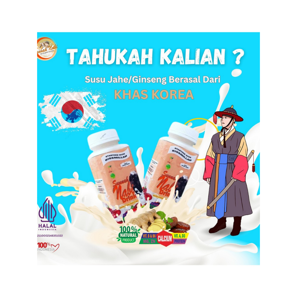 

Ginger Date Goat Milk – Minuman Sehat, Alami, dan Kaya Manfaat dari Korea!