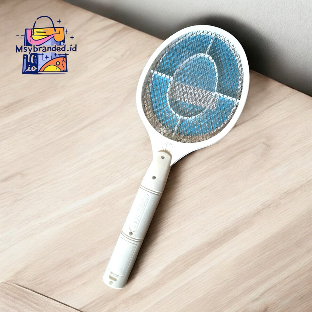 MINISO BATTERY POWERED MOSQUITO ZAPPER RACKET RAKET NYAMUK