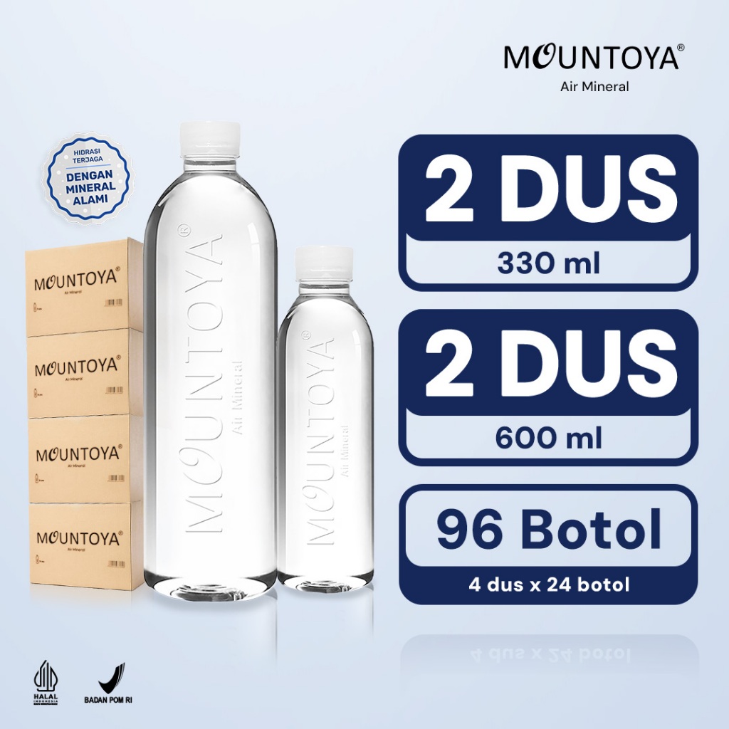 

Bundle MOUNTOYA 330ml (2 Dus) + 600ml (2 Dus)