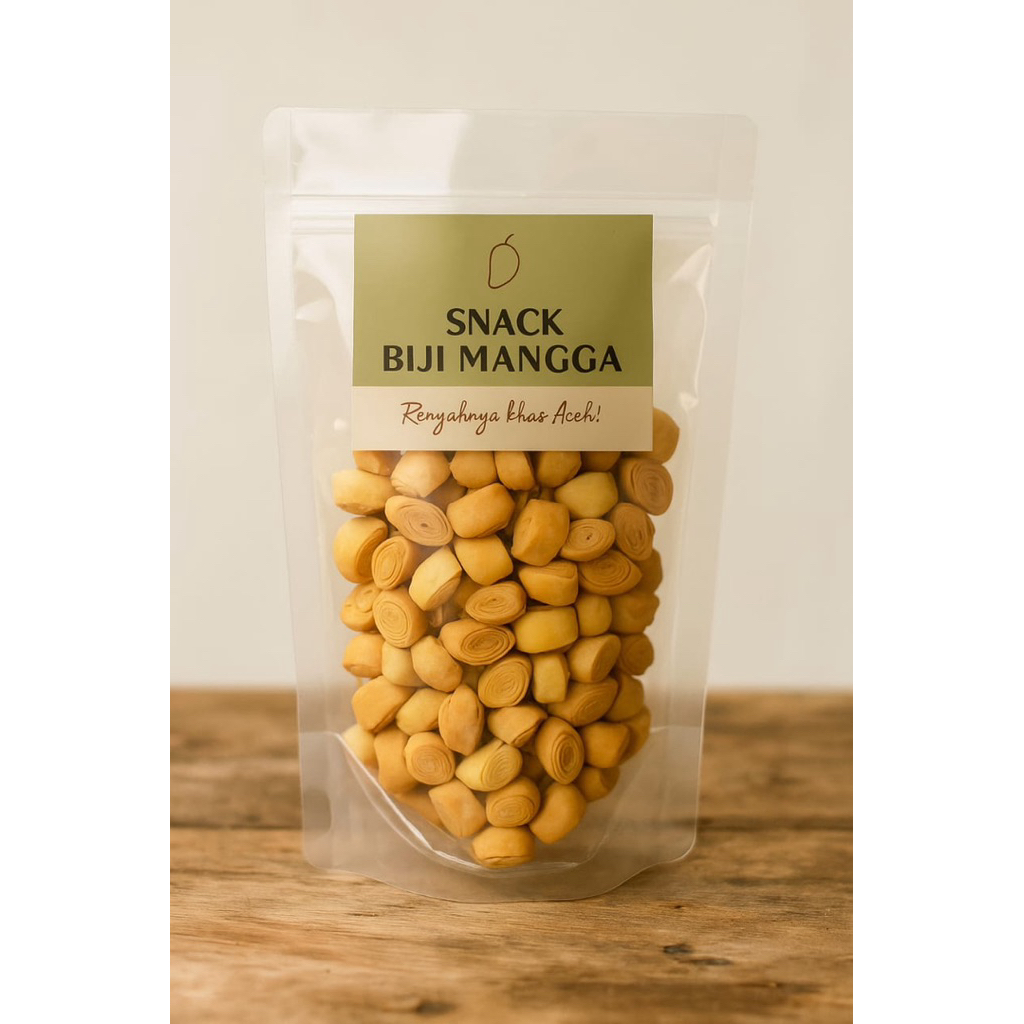 

Snack Biji Mangga Manis Khas Aceh Renyah Enak 1000gr 1Kg Cemilan Kue Tradisional Gurih