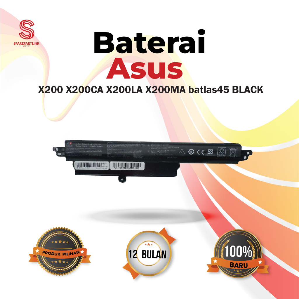 Baterai Battery Batre Asus X200 X200CA X200LA X200MA
