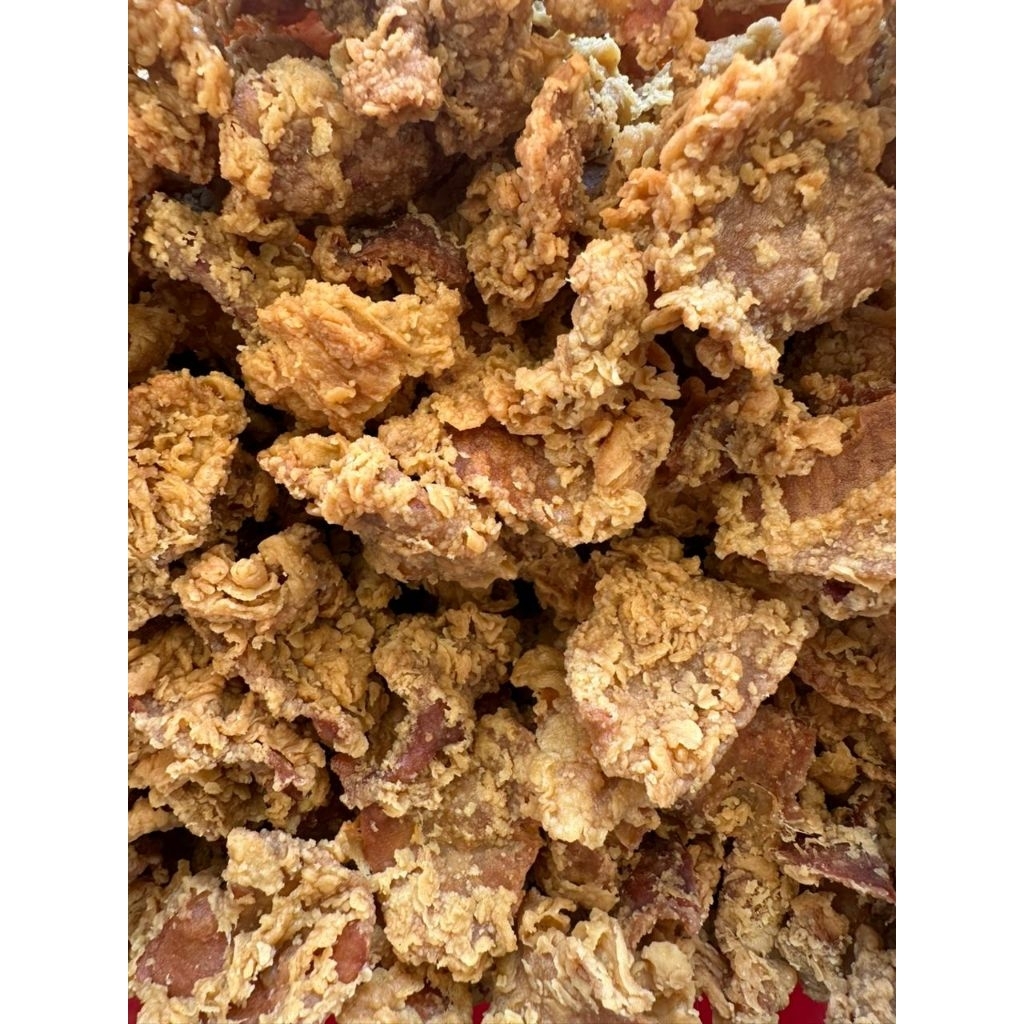 

Kulit Ayam Krispi Pedas Daun Jeruk – 500gr