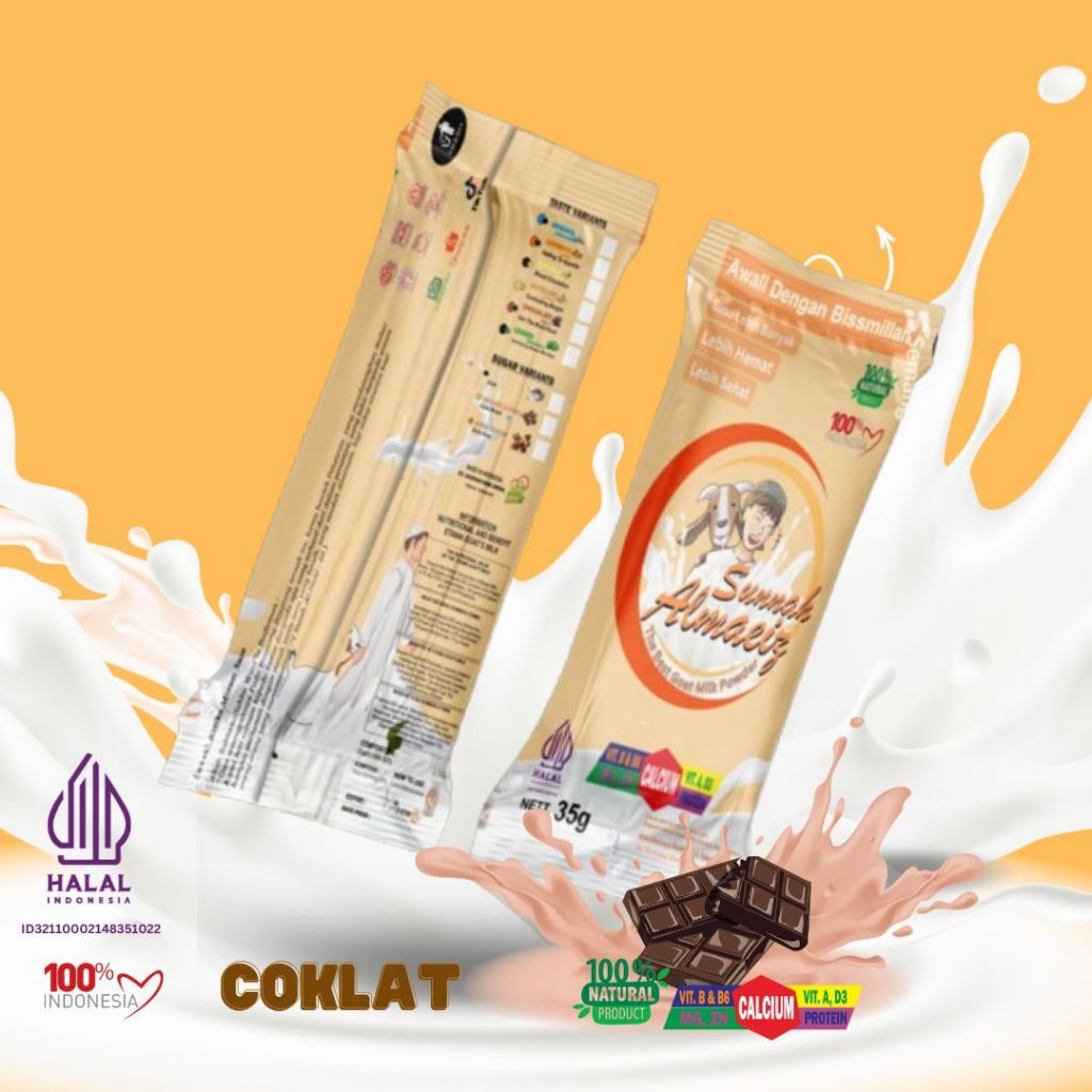 

Chocolate Goat’s Milk 35gr– Susu Kambing Rasa Cokelat