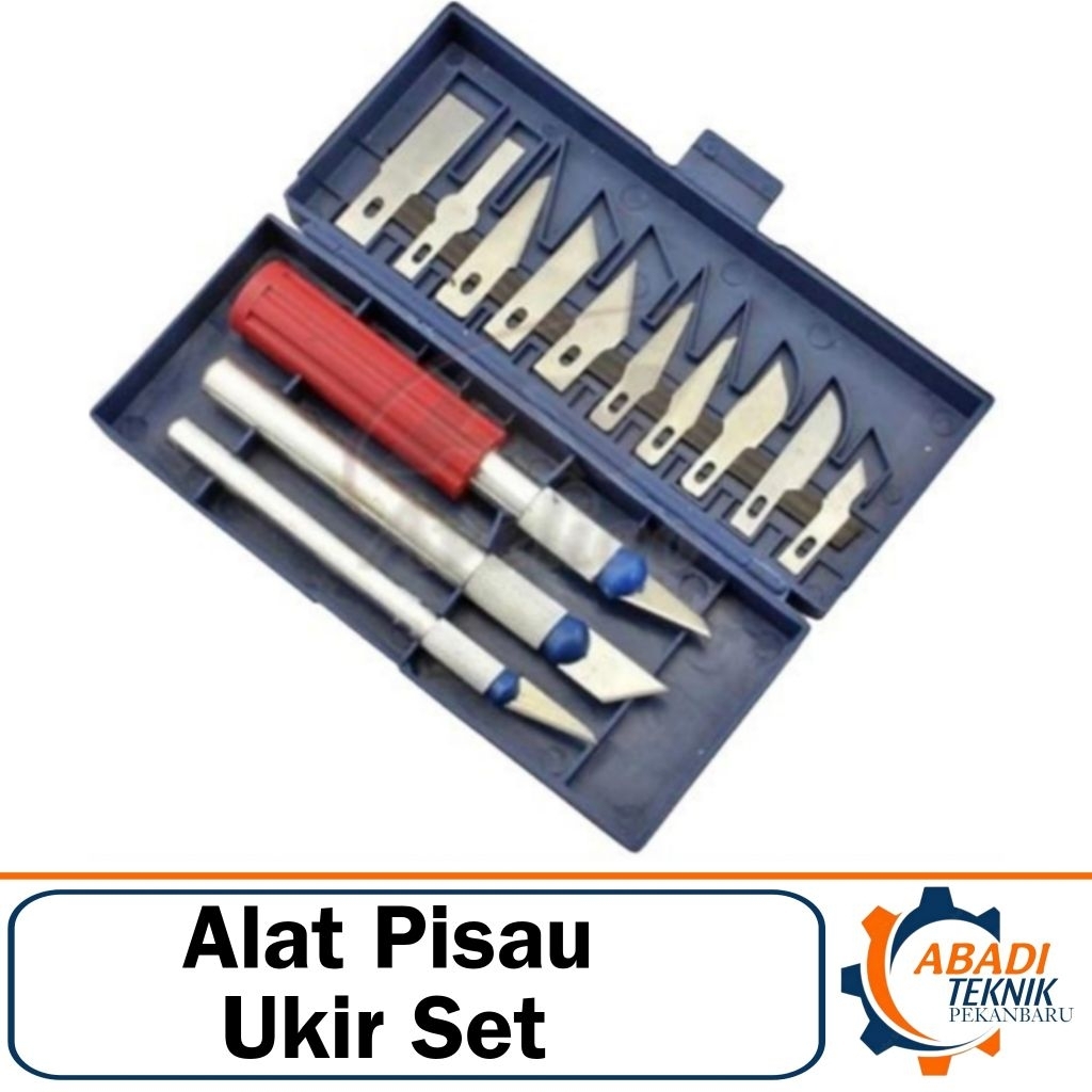 

Alat Pisau Pahat Ukir Kayu Set 13 Pcs Art Wood Craft Cutter Knife