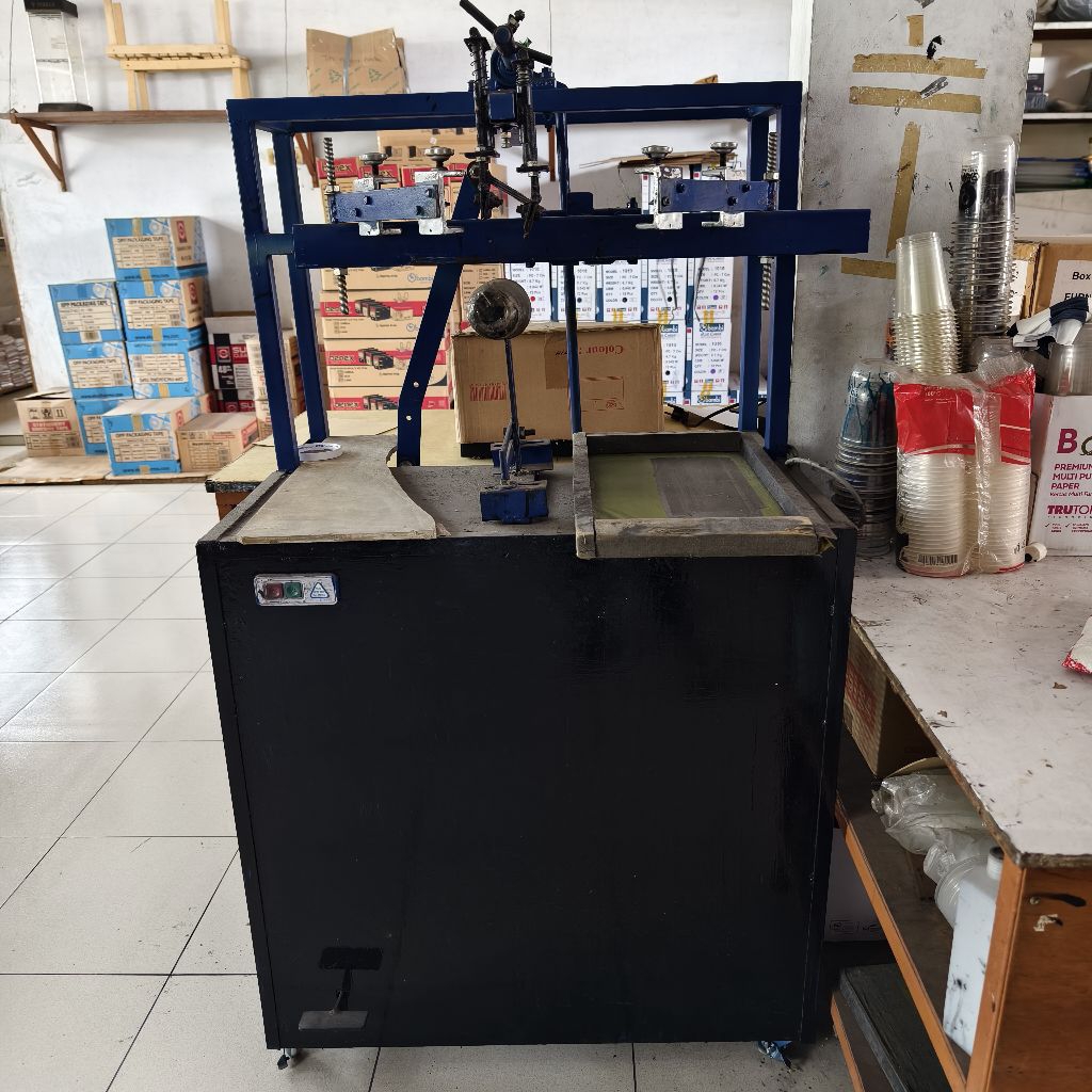 mesin sablon cup second