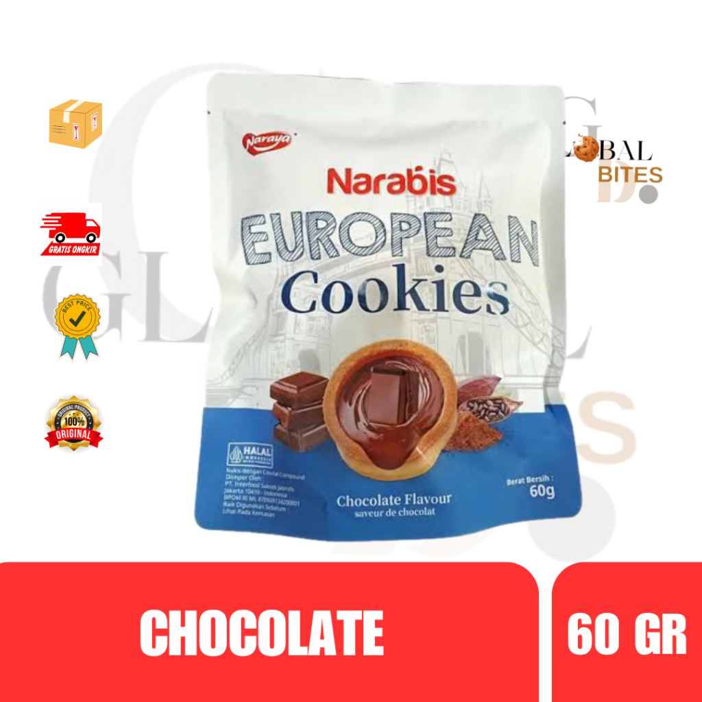

Forcysn Naraya Narabis European Cookies Chocolate Cranberry 60Gr