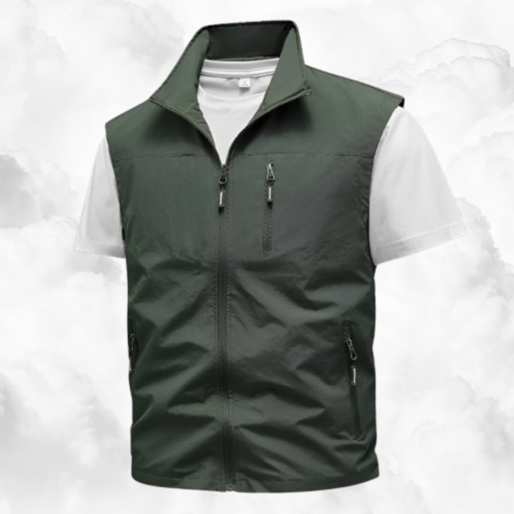 Rompi Motor Vest Pria Anti Angin Rompi Puffer Rompi Riding - VEST ROMPI TECTICAL OUTDOOR - Army