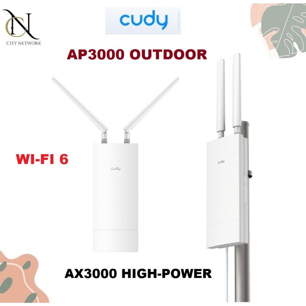 Cudy AP 3000 Outdoor AX3000 High-Power Wi-Fi 6 Access Point AP3000 Outdoor