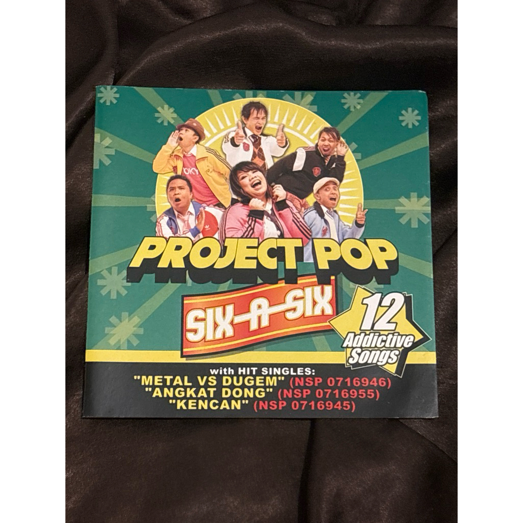 CD ALBUM PROJECT POP SIX A SIX ORIGINAL BAGUS