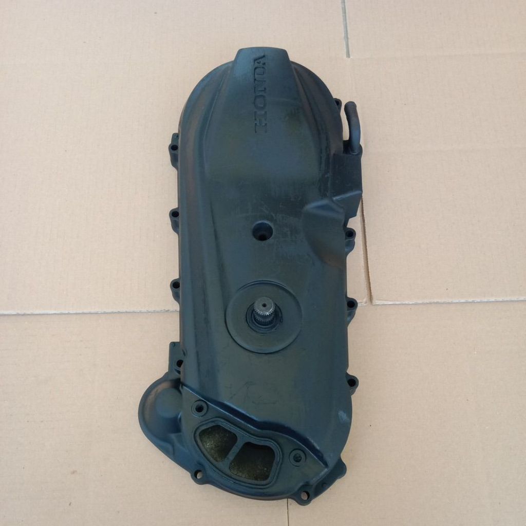 bak CVT beat karbu, spacy karbu, scoopy karbu set as selah pinion dan engkol original