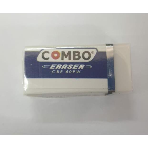 

Penghapus Pensil / Hapusan Kecil / Eraser CBE 40 PVC Combo