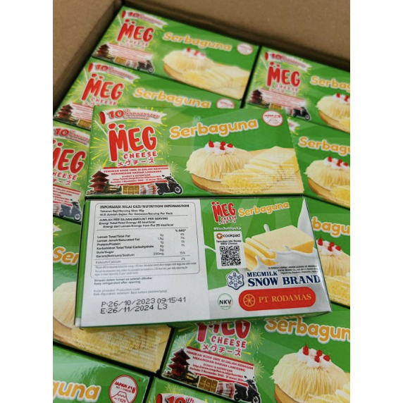 

MEG Keju Serbaguna 2 KG - 8pcs (1 Karton)