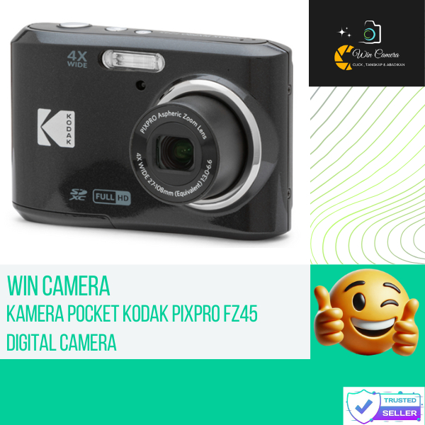 DIGITAL CAMERA KODAK PIXPRO FZ45 / Kamera Pocket / Camera Pocket / Kamera Digital / Camera Digital /