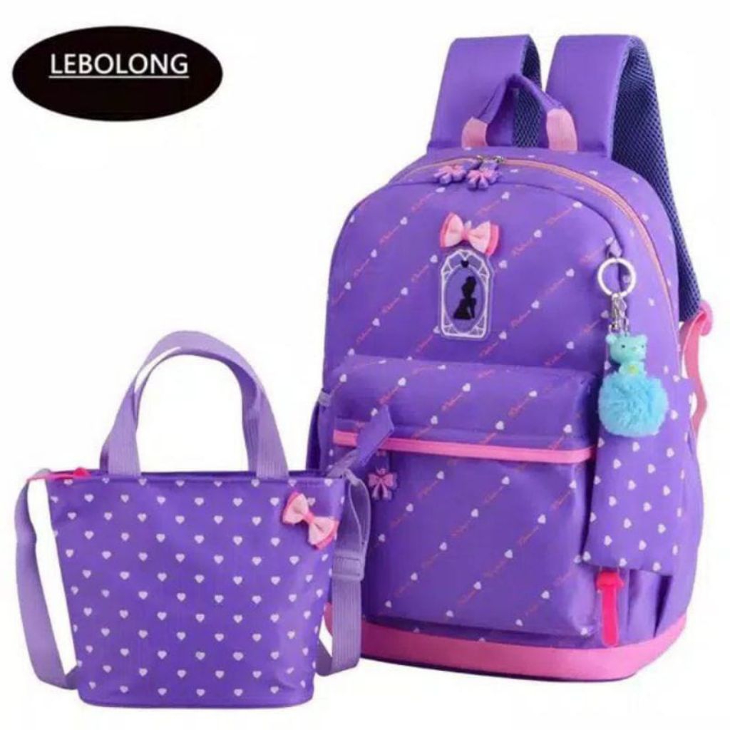 Tas Ransel Korea Fashion Lucu Bahan Kanvas